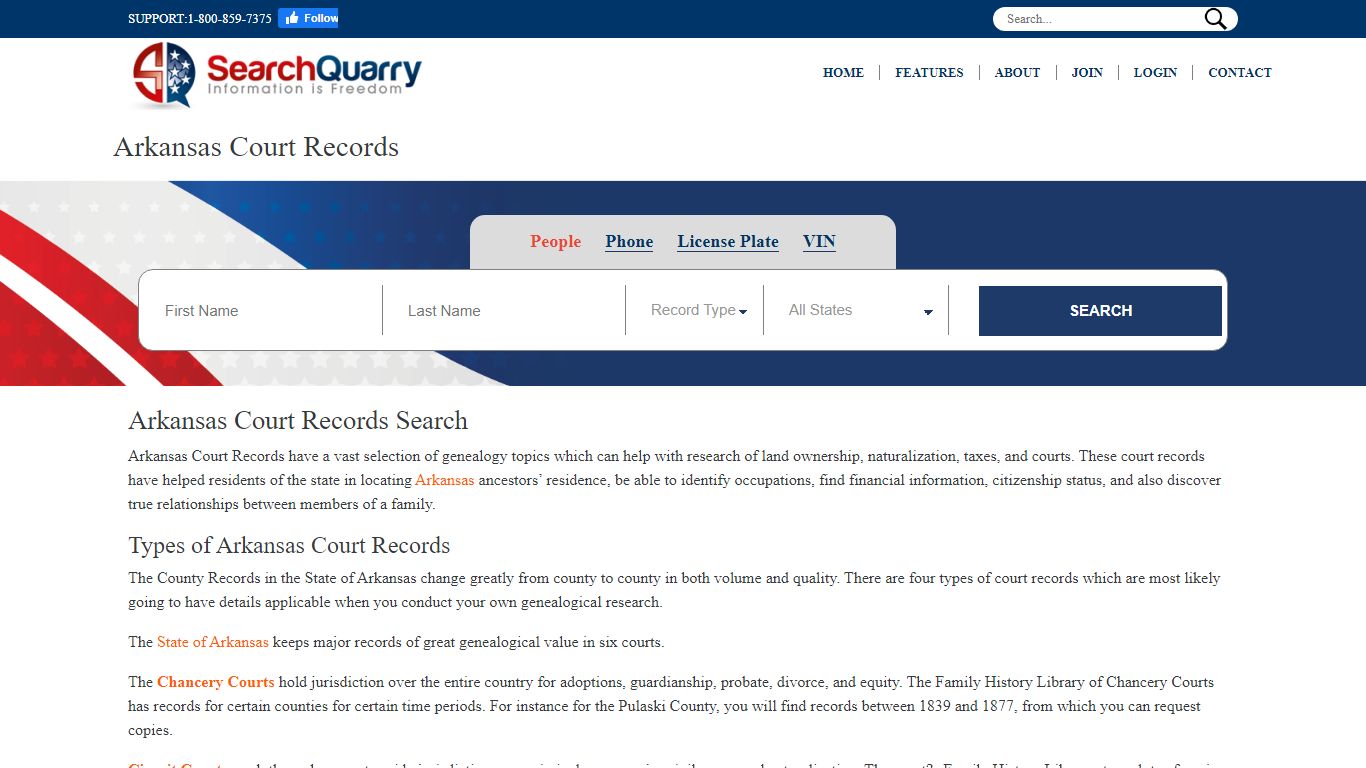 Free Arkansas Court Records | Enter a Name to View ... - SearchQuarry